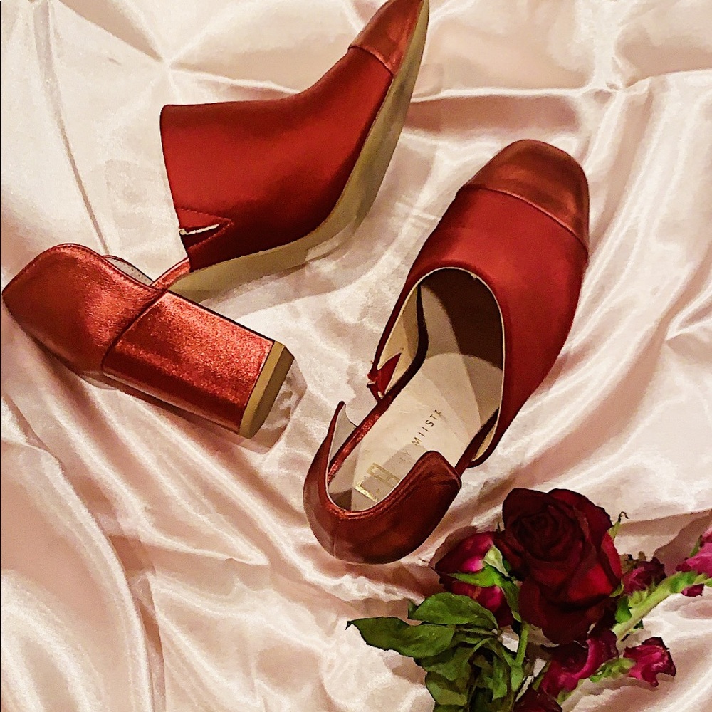 Miista Red Shoes Heels